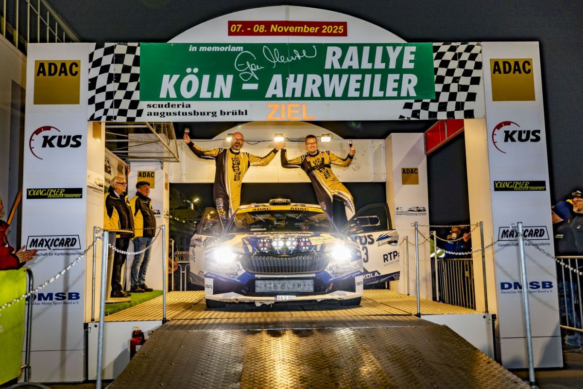 Ján Kundlák gewinnt die Rallye-Köln-Ahrweiler 2025